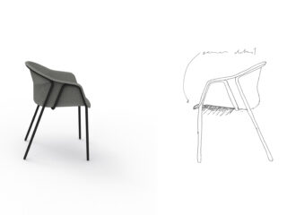 inBETWEEN – Individual and sustainable furniture made from organic sheet with reclaimed textiles